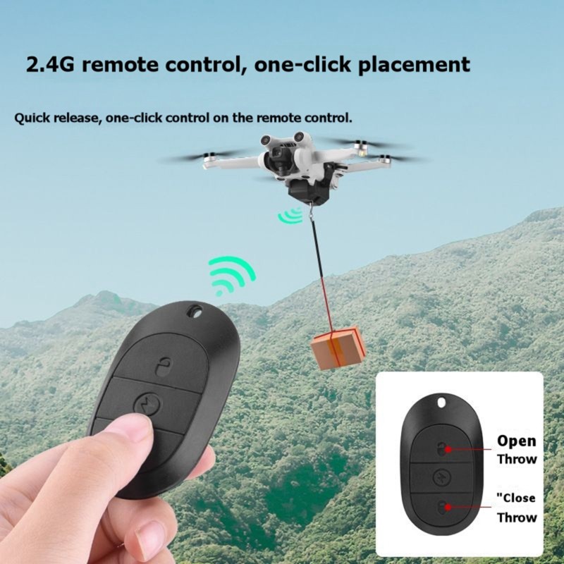 Dji Drone Mini 4 Pro - Система сброса груза Dropper, универсальный аксессуар