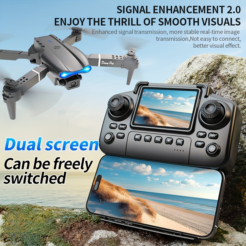 Обновленный дрон E99PRO MAX 20 – обзор и цена Drone Gimbal Brushless