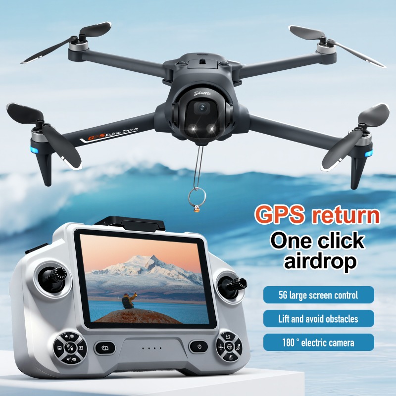 НОВЫЙ YL059 Мини-квадрокоптер  – обзор и цена Drone Gimbal Brushless