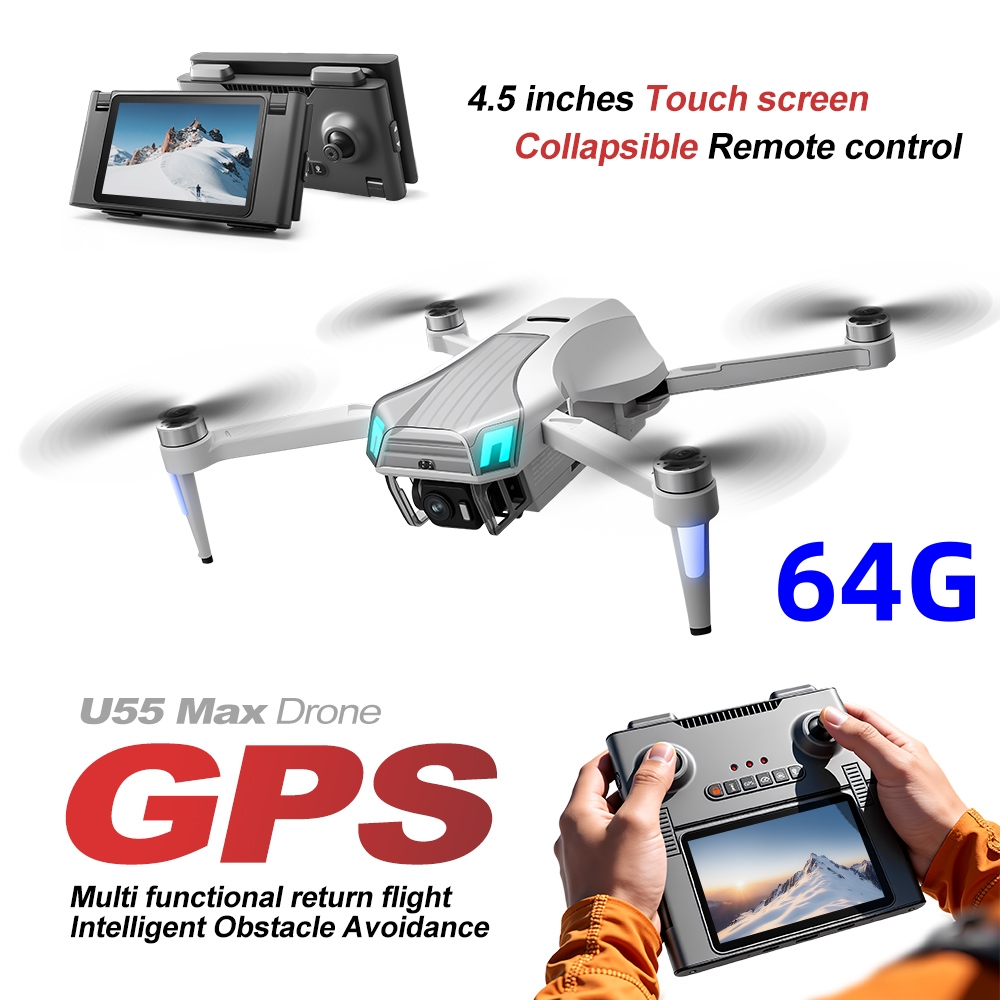 NCZOBOE U55 RC Дрон с HD-камер – обзор и цена Drone Gimbal 3 Axis